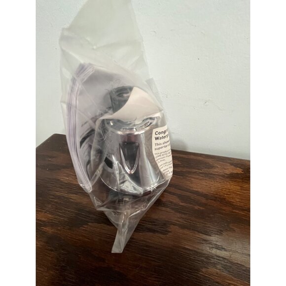 Waterpik EcoFlow Shower Head 6 Spray Settings High Pressure Chrome Finish WaterS - Picture 4 of 4